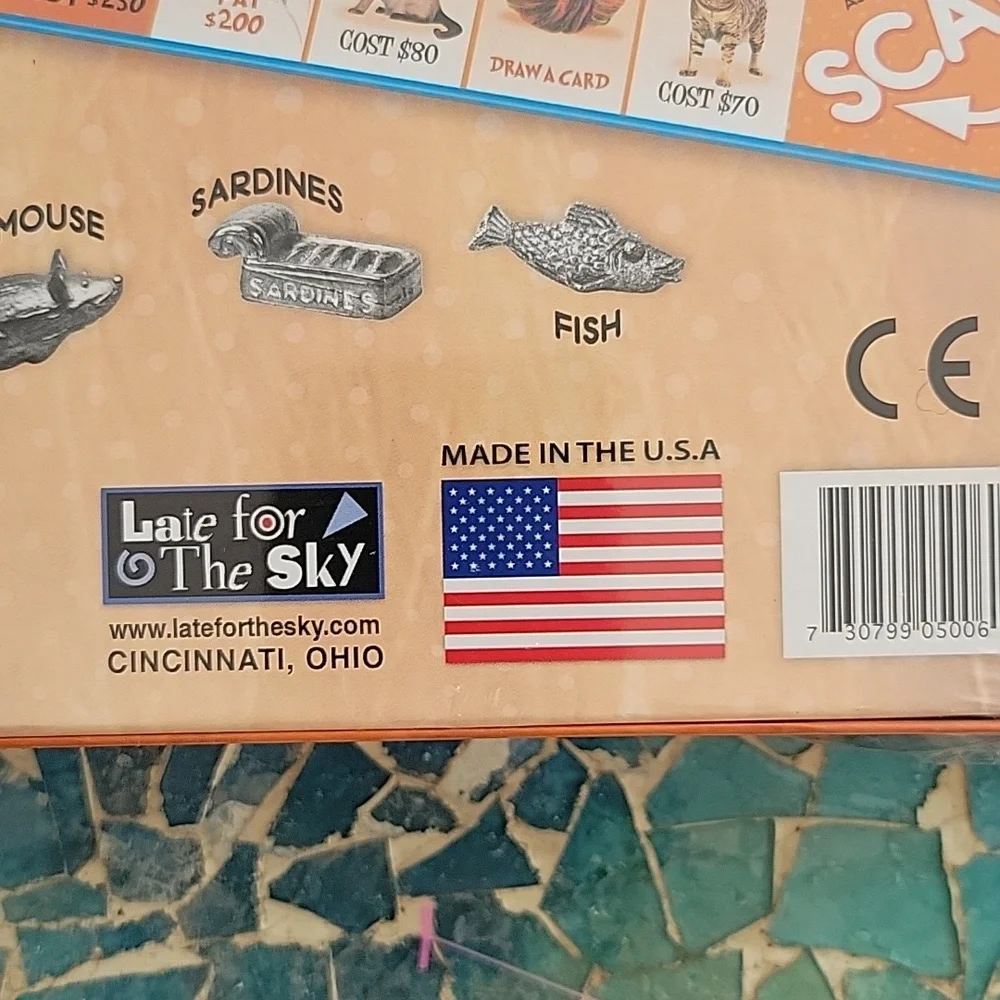 Cat - Opoly board game